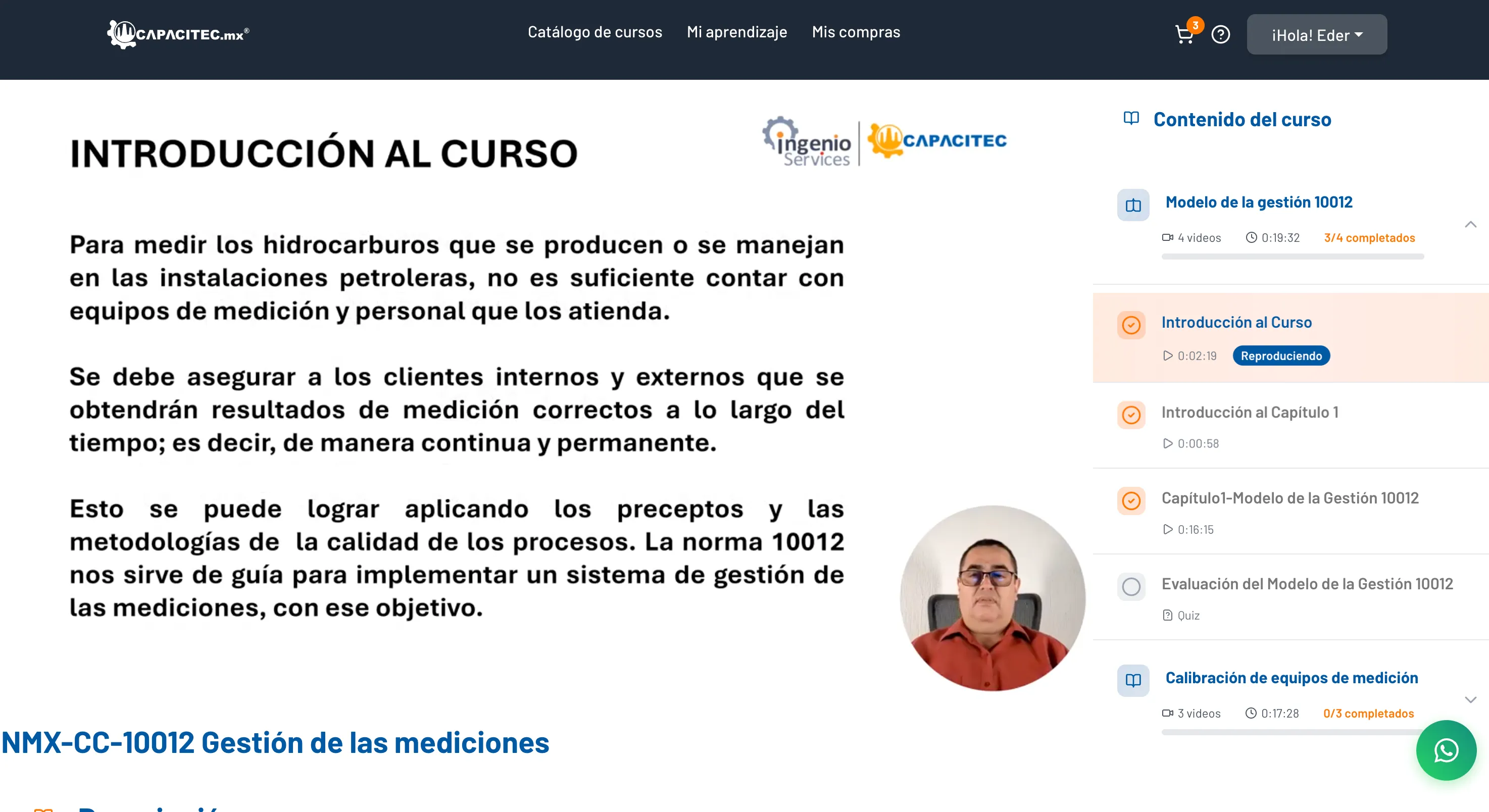 Plataforma de e-Learning Industrial captura 4