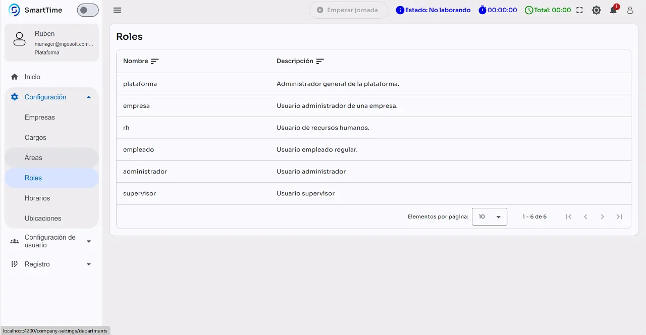 Sistema de control de asistencia captura 2