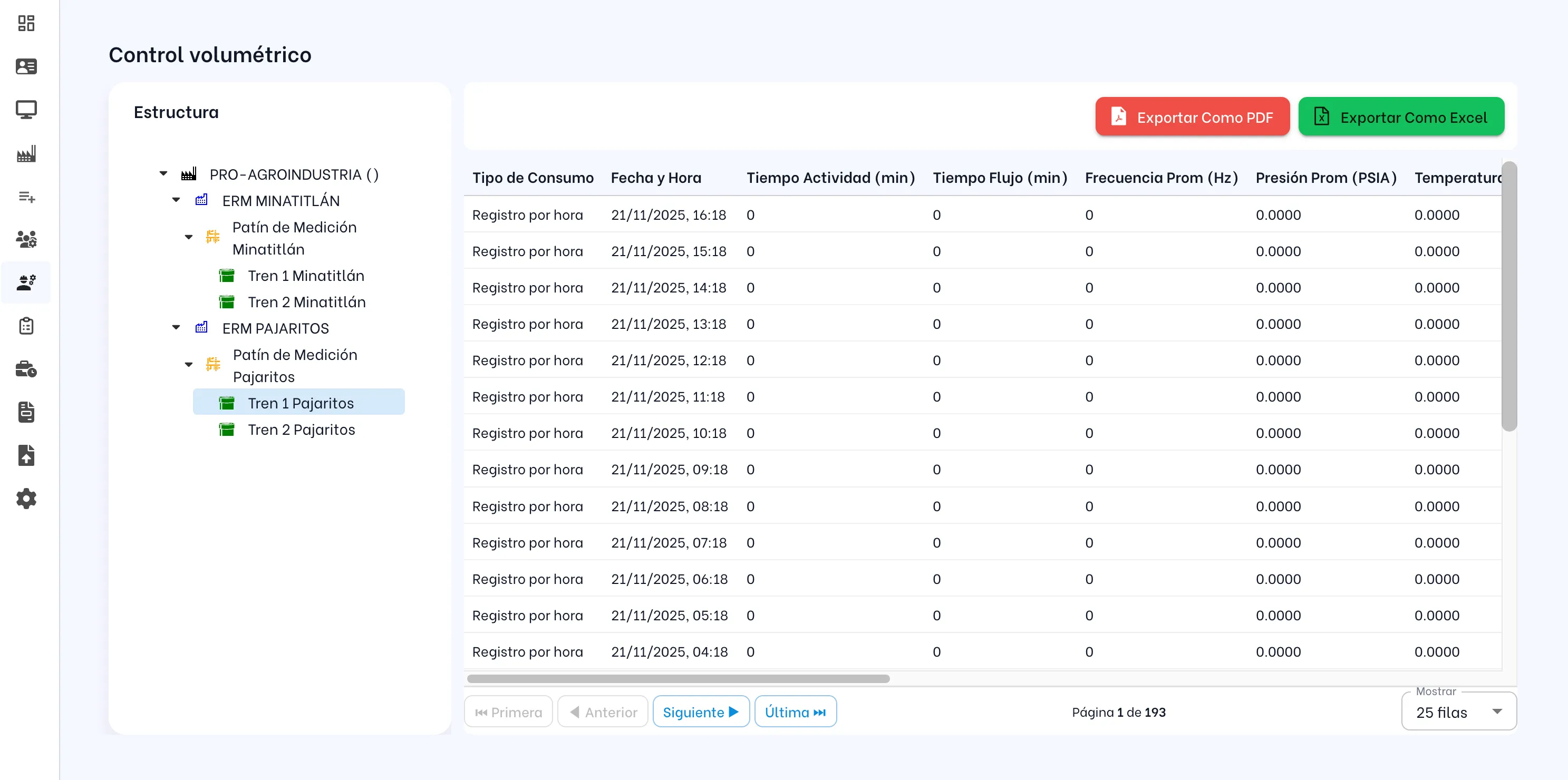 Sistema de Control Volumétrico captura 2