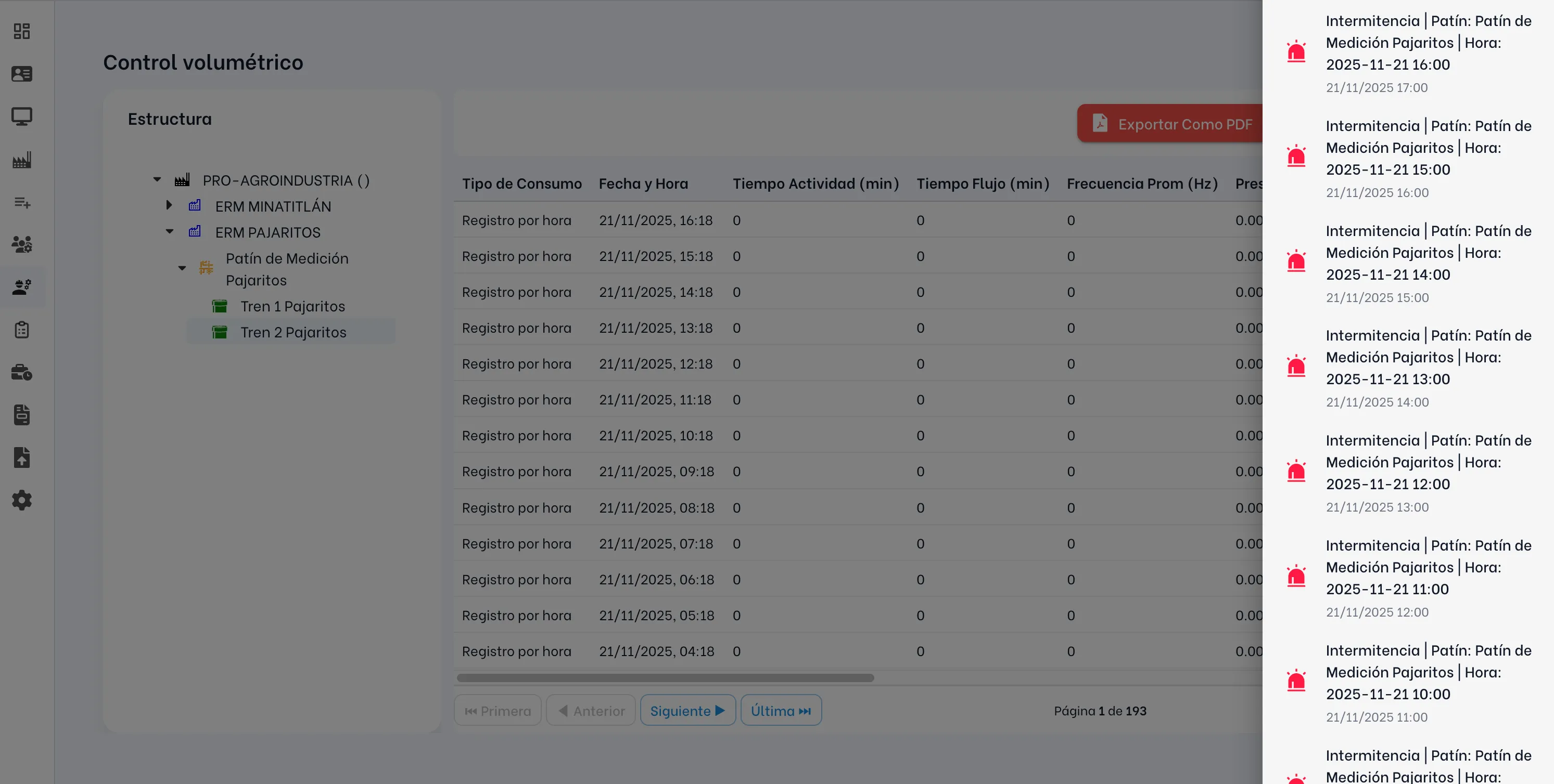 Sistema de Control Volumétrico captura 6